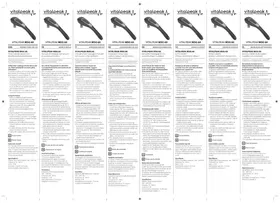 Notice Vitalpeak MSG 60 Appareil de massage