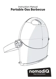 Notice nomadiQ PORTABLE GAS BARBECUE Barbecue