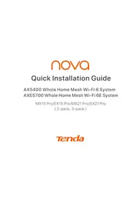 Notice Tenda MX21 PRO WiFi антенна