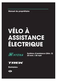 Notice TREK DOMANE+ AL Vélo électrique