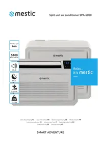 Notice Mestic SPA-5000 Climatizzazione