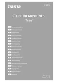 Notice HAMA PEAKY Casque Bluetooth