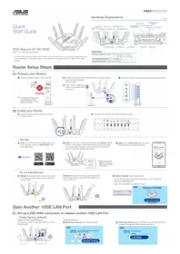 Notice ASUS RT-BE96U Routeur sans fil