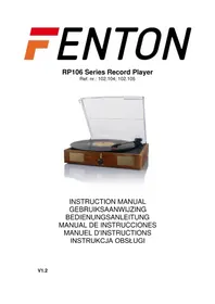 Notice Fenton RP106W Platine_disque