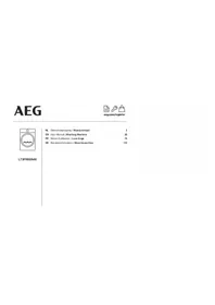 Notice AEG L73FR86N4V Washing machine