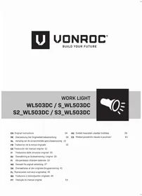 Notice Vonroc S_WL503DC Lampe de poche