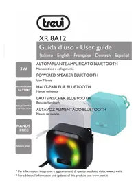 Notice Trevi XR 8A12 Haut-parleur