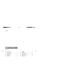 Notice GAGGENAU CA052300 Cuisinière