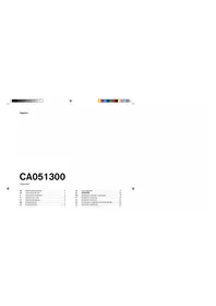 Notice GAGGENAU CA051300 Cuisinière