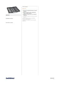 Notice GAGGENAU DA041160 Lave-vaisselle