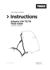 Notice THULE ADAPTER 301984 Non catégorisé