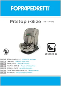 Notice Foppapedretti PITSTOP I-SIZE Siège de voiture