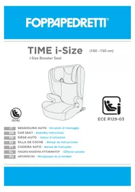 Notice Foppapedretti TIME I-SIZE Siège de voiture
