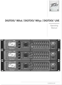 Notice PEAVEY DIGITOOL LIVE Nicht kategorisiert