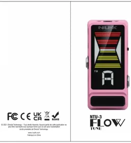 Notice NUX FLOW TUNE NTU-3 Ampli guitare