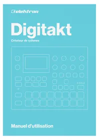 Notice Elektron DIGITAKT Instrument de musique