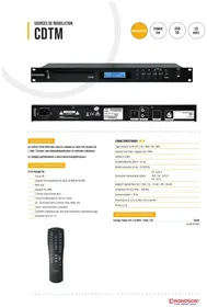 Notice RONDSON CDTM Système hifi