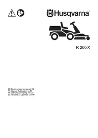 Notice HUSQVARNA R 200IX Elektrischer Rasenmäher