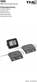 Notice TFA BBQ VIEW 14.1514.10 Station Météo