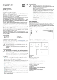 Notice Sygonix SY-5040174 Détecteur de fumée