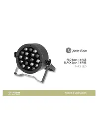 Notice Fun Generation RED SPOT 18 RGB Machine à effet