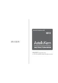Notice ASTELL KERN XB10 Lecteur mp3