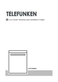Notice TELEFUNKEN LVFI1249EW Lave-vaisselle