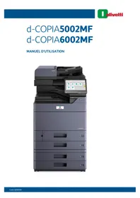 Notice OLIVETTI D-COPIA 6002MF Non catégorisé