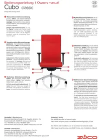 Notice ZÜCO CUBO CLASSIC Chaise de bureau