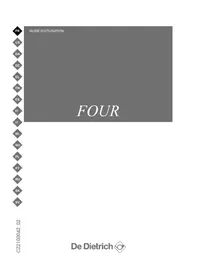 Notice DE DIETRICH DFP8363BB Spis