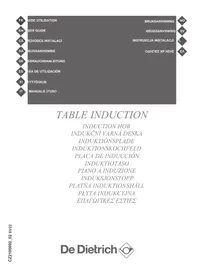 Notice DE DIETRICH DPI7686BP Spis
