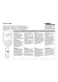Notice Heidemann HX PLUG IN 70286 Non catégorisé