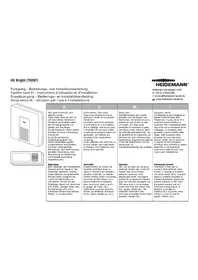 Notice Heidemann HX BRIGHT 70287 Non catégorisé