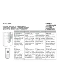 Notice Heidemann HX VIBRA 70280 Non catégorisé