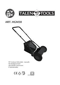 Notice Talen Tools HGM30 Rasenmäher