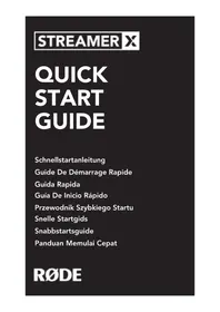 Notice Røde STREAMER X Non catégorisé