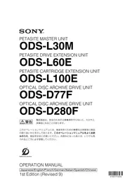Notice SONY ODS-L30M 未分类