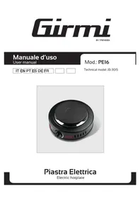 Notice GIRMI PE16 Cocina