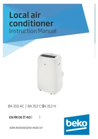 Notice BEKO BA310AC Condizionatore