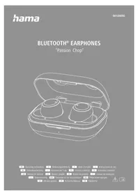 Notice HAMA PASSION CHOP 00184090 Casque Bluetooth