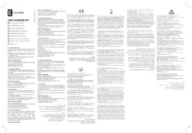 Notice Cellular Line 15W MICRO USB Chargeur de piles