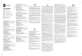 Notice Cellular Line USB CHARGER 5W Chargeur de piles