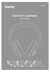 Notice HAMA PASSION VOYAGE 00184159 Casque Bluetooth