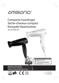 Notice Ambiano GT-SF-KHT-01 Sèche cheveux