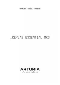 Notice Arturia KEYLAB ESSENTIAL MK3 Clavier MIDI