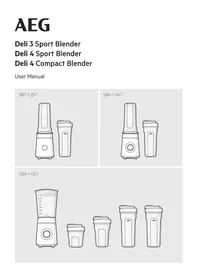 Notice AEG SB4-1-4ST Blender
