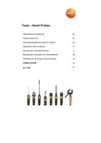 Notice Testo 184 Equipamentos de medição
