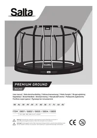 Notice Salta PREMIUM GROUND 5853 Trampolin