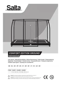 Notice Salta COMFORT EDITION GROUND 5402 Trampolin