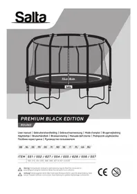 Notice Salta PREMIUM BLACK EDITION 554 Trampolin